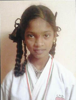 ಮೂಡುಬಿದಿರೆ : ಕರಾಟೆ ಸ್ಪರ್ಧೆ ವಿದ್ಯಾರ್ಥಿನಿಗೆ ಬೆಳ್ಳಿಯ ಪದಕ